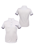 QHP wedstrijdshirt Pearl junior wit
