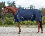 QHP Regendeken Turnout Luxe 0 gr Navy