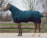 QHP Outdoordeken turnout 300 gr afneembare hals
