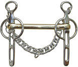 Harry's Horse Liverpoolstang Gold Brass 2 sleutelgaten