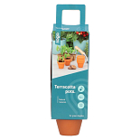 Sogo Stenen Terracotta Potjes 5/6 cm 9 st