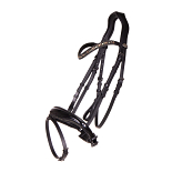 QHP Hoofdstel Orlando Zwart/Groen