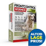 Frontcontrol Wormer XL 2 tabl