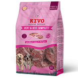 Kivo Hondenvoer Hert & Geit Compleet Porties 500 gr