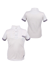 QHP wedstrijdshirt Pearl junior wit