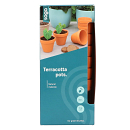 Sogo Stenen Terracotta Potjes 7/8 cm 7 st
