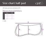 QHP Memory foam pad Ontario