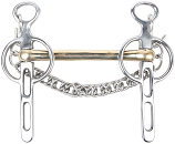 Harry's Horse Liverpoolstang Gold Brass 2 sleutelgaten