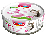 Smølke kattenvoer Soft Paté Turkey 80 gr