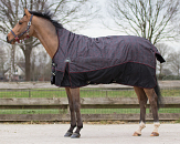 QHP Outdoordeken turnout halve hals 150gr