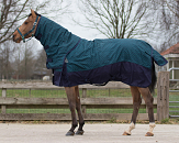 QHP Outdoordeken turnout 300 gr afneembare hals