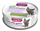 Smølke kattenvoer Soft Paté Duck & Game 80 gr