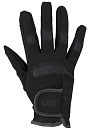 QHP rijhandschoen Multi zwart