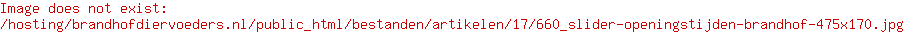 Openingstijden