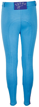 Harry's Horse kinderrijbroek Youngrider lichtblauw