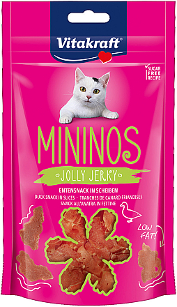 Vitakraft Mininos Jolly Jerky Eend 40 gr