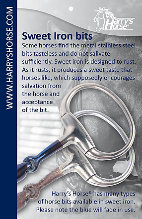 Harry's Horse lichtgewicht watertrens Sweet Iron 16 mm
