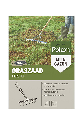 Pokon graszaad Herstel 1 kg 40/60 m2