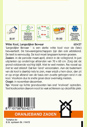 Witte Kool Langedijker Bewaar