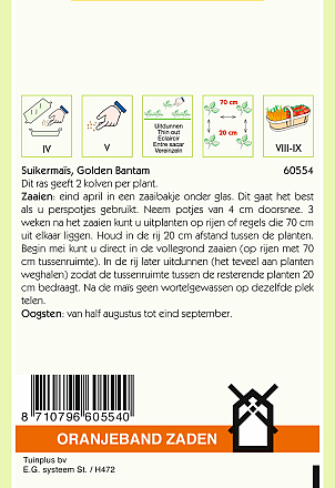 Suikermais Golden Bantam