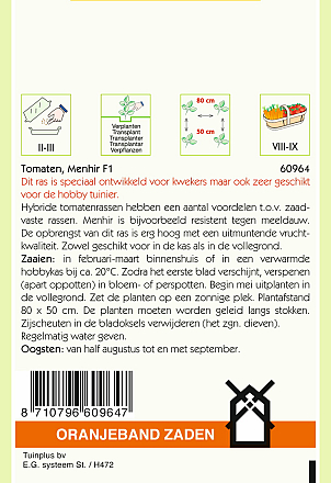 Tomaten Cronos F1 Hybride