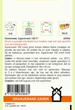 Tomaten Sweet 100/ Supersweet 100 F1 Hyb