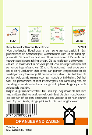 Uien Noordhollandse Bloedrode
