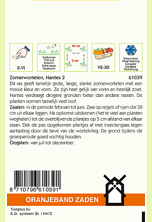 Zomerwortelen Nantes 2