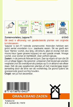 Zomerwortelen Parano F1 Hybride