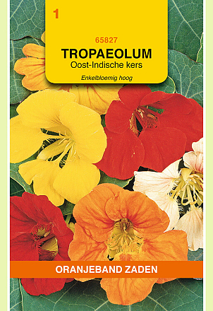 Tropaeolum Majus Enkele Gemengd