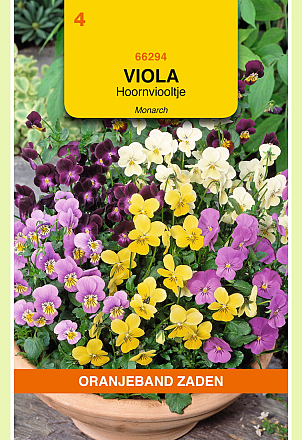 Viola Cornuta Gemengd