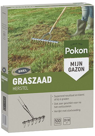 Pokon graszaad Herstel 500 gr 20/30 m2