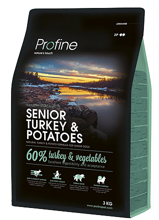 Profine hondenvoer Senior Turkey & Potatoes 3 kg