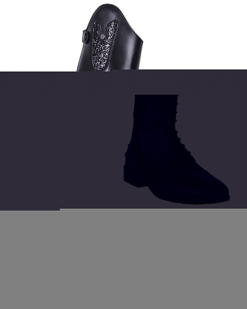 QHP rijlaars Sasha adult zwart