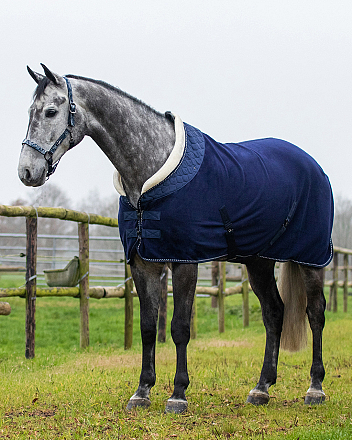 QHP Fleecedeken Brilliance Blueberry