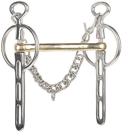 Harry's Horse liverpoolstang Gold Brass 3 sleutelgaten