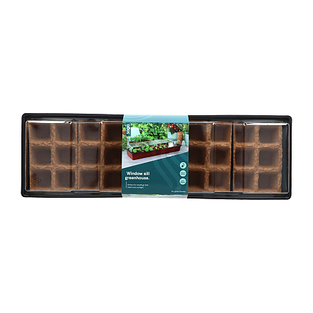 Sogo Vensterbank Kweekkas incl. 30 turfpotjes