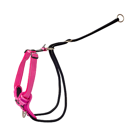 Rogz Hondentuig Utility Stop Pull Roze