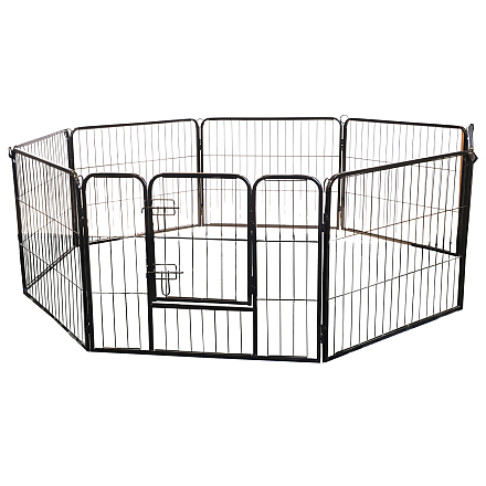 Puppyren 8 Delig Zwart