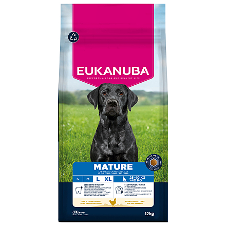 Eukanuba Hondenvoer Life Care Mature L/XL Chicken 12 kg