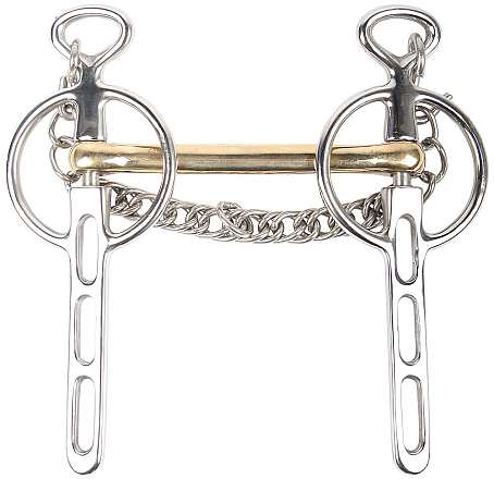 Harry's Horse liverpoolstang Gold Brass 3 sleutelgaten