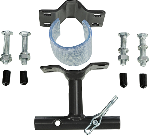 TRIXIE Fietsset U-vorm Grafiet M/XL