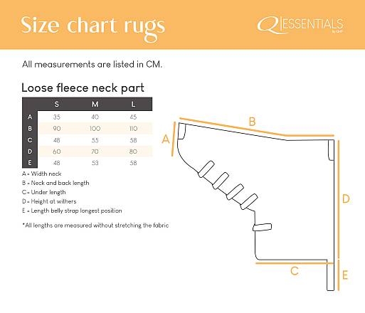 QHP losse hals fleece