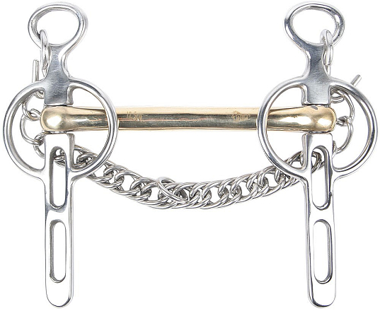 Harry's Horse Liverpoolstang Gold Brass 2 sleutelgaten