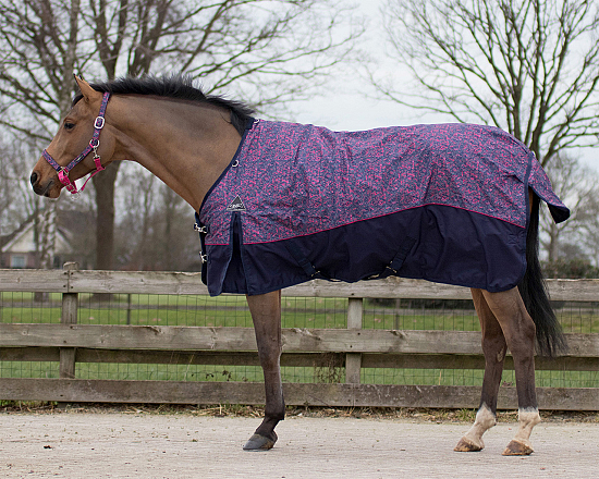 QHP Outdoordeken turnout fleece voering