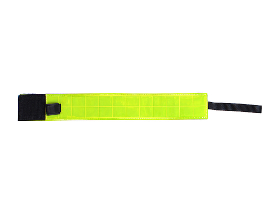 QHP Reflectie beenbanden Geel 2 st