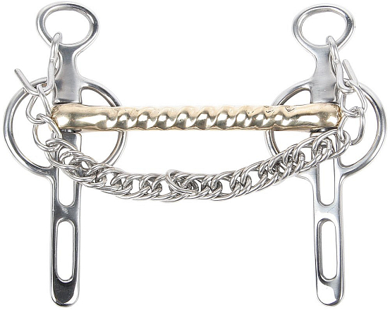 Harry's Horse Liverpoolstang Gold Brass 2 sleutelgaten