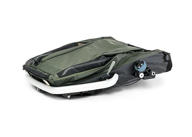 Croozer hondenfietskar Dog Mikke Groen + gratis kussen
