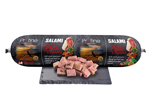 Profine SALAMI eend met groenten 800 gr