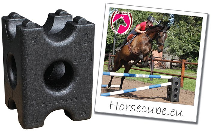 Hindernisblok Horse Cube